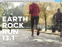 Tablet Screenshot of earthrockrun.com